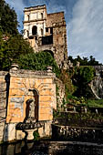 Tivoli, villa d'Este, fontana di Rometta. 